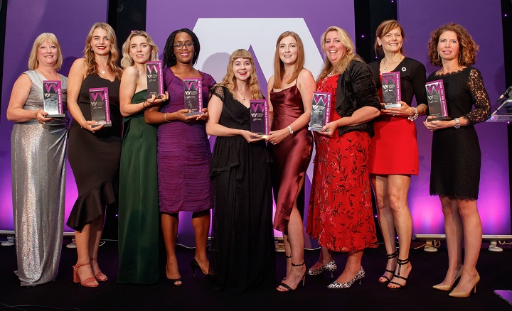 Women with awards